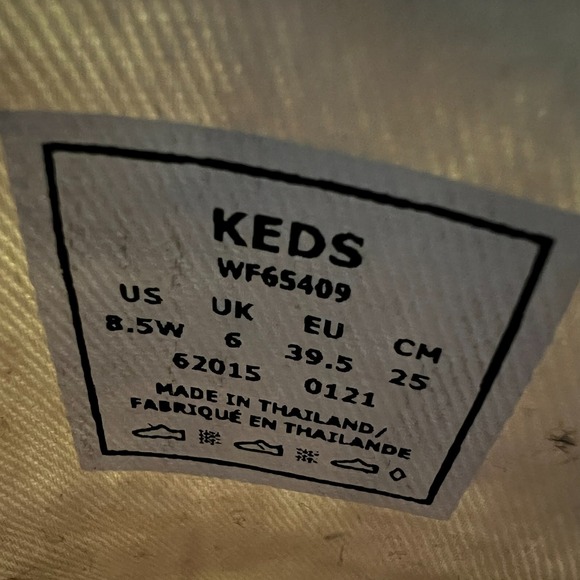 Keds Double Decker‎ Tie Dye Slip On Sneakers Women's 8.5W Wide Mauve - Picture 9 of 9